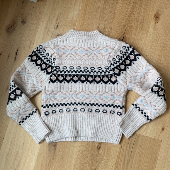 ASTR the Label Maria Sweater in Ivory Black Multi - Picture 7 of 11